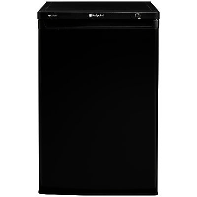 Hotpoint RZAAV22K Under Counter Freestanding Freezer, 55cm Wide, Black Hotpoint RZAAV22K Under Counter Freestanding Freezer, 55cm Wide, Black
